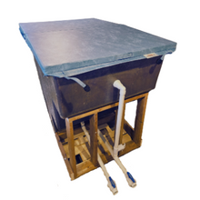 Cargar imagen en el visor de la galería, Tina híbrida de inmersión en agua caliente y hielo con flotador fluido