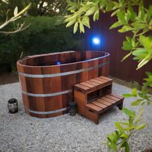 Cargar imagen en el visor de la galería, Fluid Float Japanese Cedar Soaking Tub - Fluid Float & Sauna