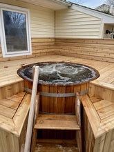 Load image into Gallery viewer, Fluid Float Classic Cedar Hot Tub - Fluid Float & Sauna