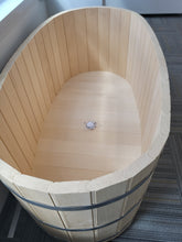 Cargar imagen en el visor de la galería, Fluid Float Japanese Cypress Soaking Tub - Fluid Float &amp; Sauna 
