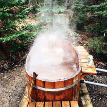 Cargar imagen en el visor de la galería, Fluid Float Japanese Cedar Soaking Tub - Fluid Float &amp; Sauna 
